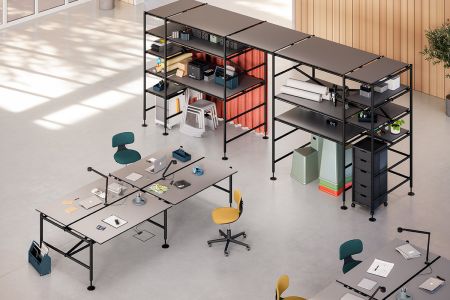 Comma – das neue Bürosystem von Vitra