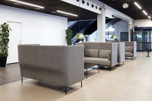 Sofas für das Open Space Office