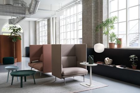 Sofas für das Open Space Office