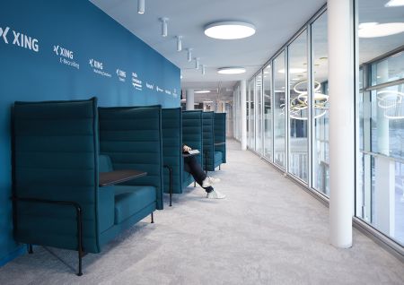 Sofas für das Open Space Office