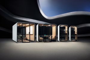 Effiziente Raumlösungen mit Framery: Neue Telefon- und Besprechungsboxen in unserem Showroom