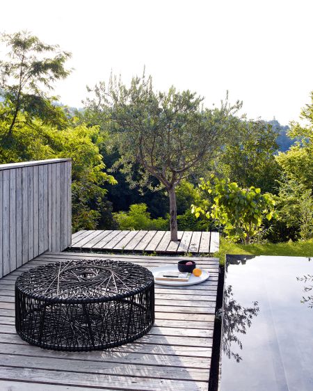 Outdoor Beistelltisch Reel (© B&B Italia)