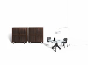 Stuhl Silver, Tisch Vidun, Schrank Shigeto, Dt Light