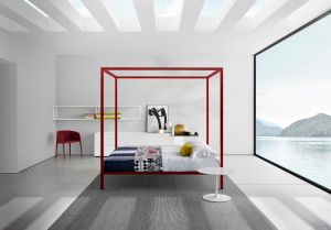 Alu Bett, Achille Stuhl, 3.0 Bookcase (© MDF Italia)