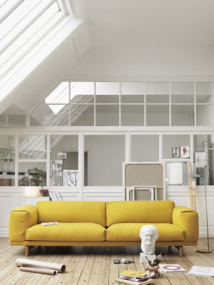 Sofa Rest, Stehleuchte Leaf (© Muuto)
