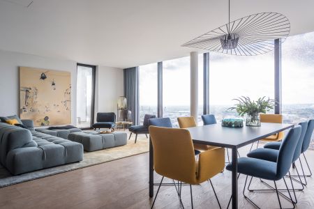Musterwohnung in der Elbphilharmonie (© Christian Schaulin)