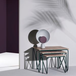 Triptych Tische, Blooper Lampe (© Please wait to be seated)