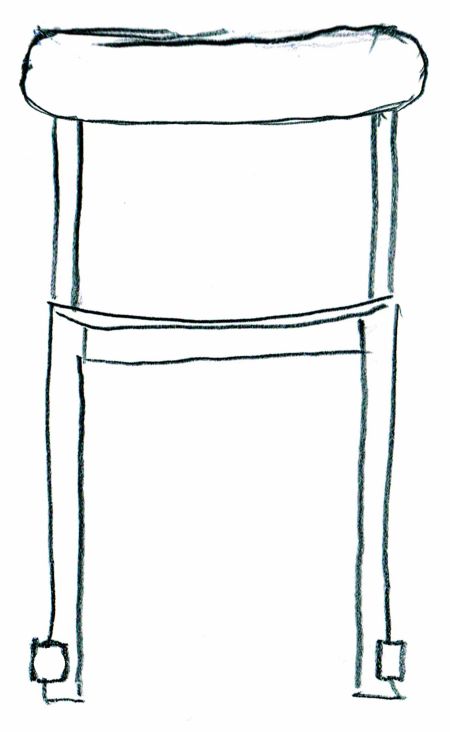 Skizze Atelier Chair (TAF Studio) (© Artek)
