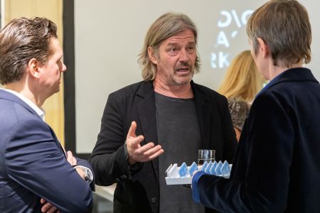 Sebastian Herkner und Stefan Knopp im Gespräch