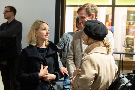 Sebastian Herkner und Stefan Knopp im Gespräch