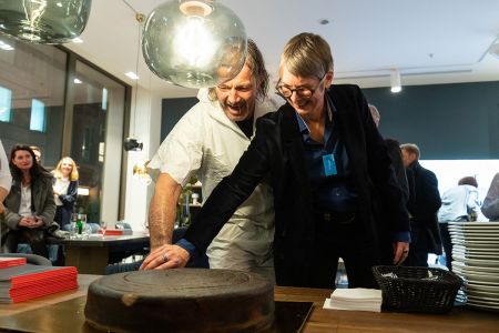 Sebastian Herkner und Stefan Knopp im Gespräch