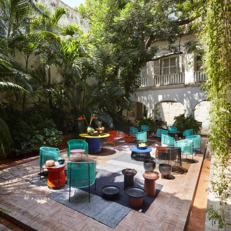 Couchtisch Nuna, Esstisch Caribe (© Ames)
