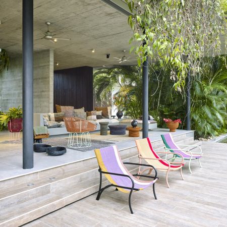 Loungechair Maraca, Sessel Circo, Couchtisch La Che (© Ames)
