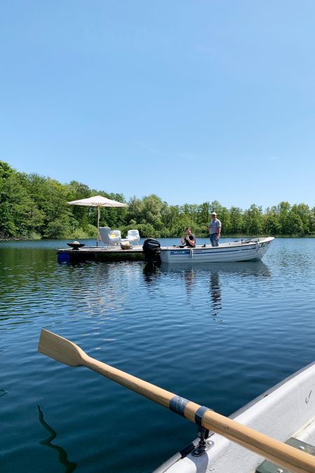 Mit Freifrau auf dem Schaalsee