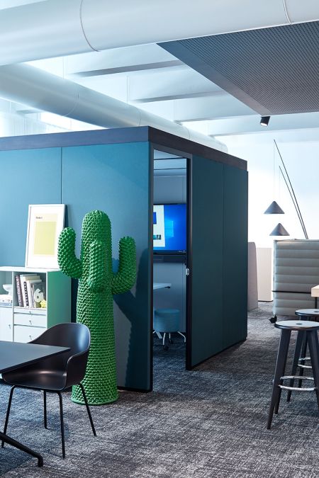 Rückzugsräume für das Open Space-Büro
