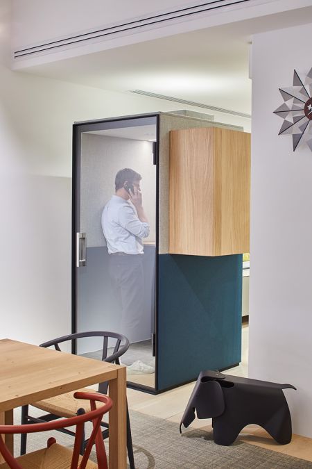 Rückzugsräume für das Open Space-Büro