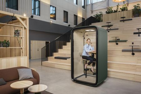 Rückzugsräume für das Open Space-Büro