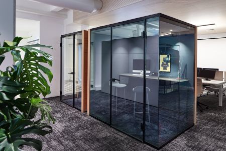 Rückzugsräume für das Open Space-Büro
