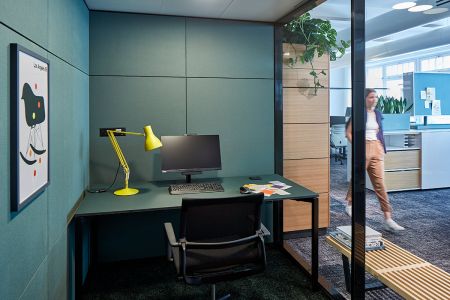 Rückzugsräume für das Open Space-Büro