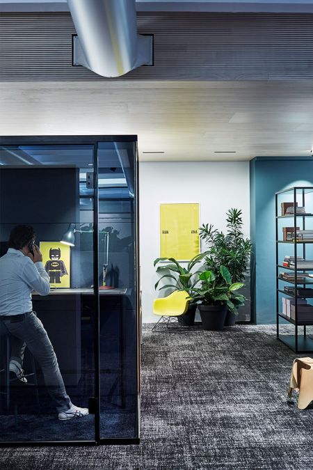 Rückzugsräume für das Open Space-Büro
