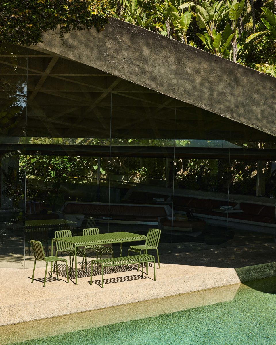 Palissade_Table_olive_Palissade_Bench_olive_Palissade_Chair_olive